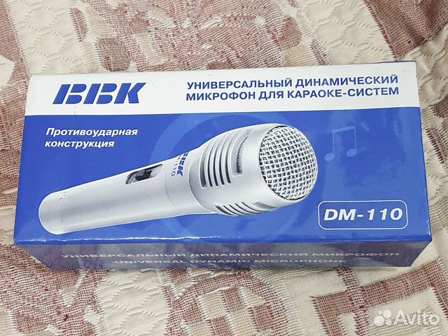 Микрофон для караоке bbk-DM110
