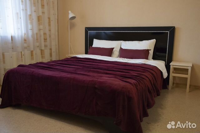 

1-к. квартира, 44 м², 2 кровати