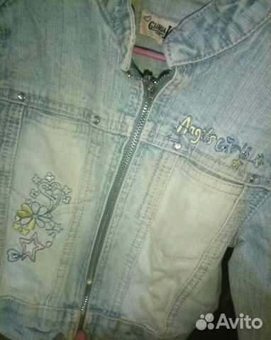 Джинсовка на девочку рост 116см Джинсовка на девочку рост 116см