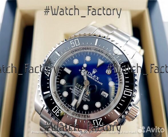 Часы Мужские Rolex DeepSea механика 44mm