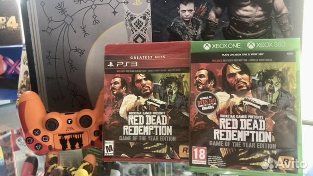 Игра Red Dead Redemption goty для Xbox one 360 Ps3
