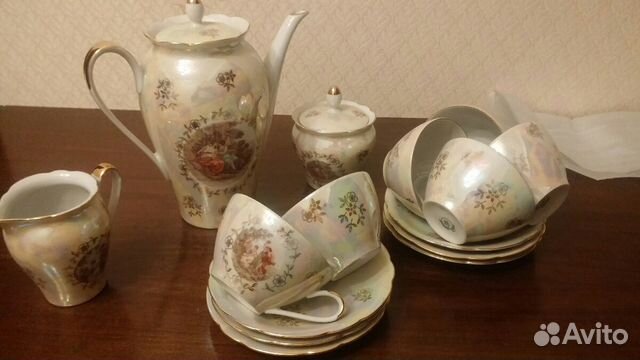 Сервиз чайный Мадонна kahla гдр