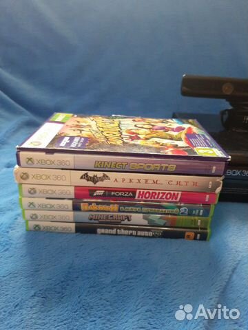Xbox 360 - 500GB + kinect+ игры 7шт Xbox 360 - 500GB + kinect+ игры 7шт