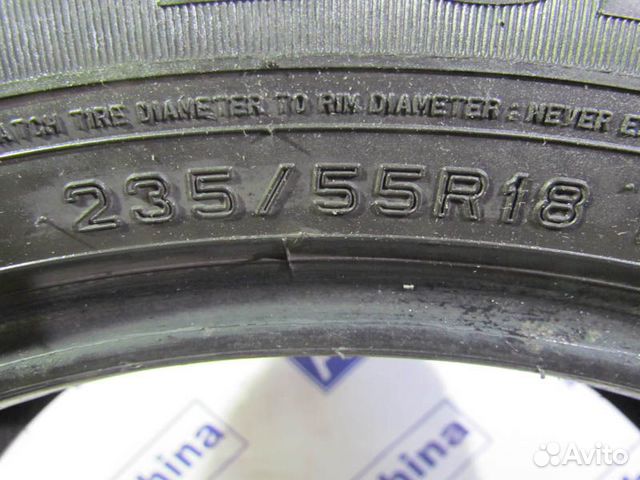 235 55 18 Dunlop бу шины 235-55-R18 105T 235 55 18 Dunlop бу шины 235-55-R18 105T