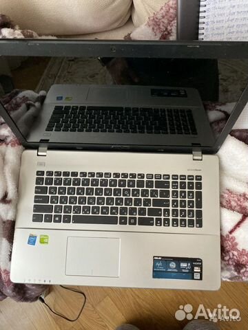 Asus x750jb 17.3 i7 4700hq/8gb/ Gf 740/128gb ssd+