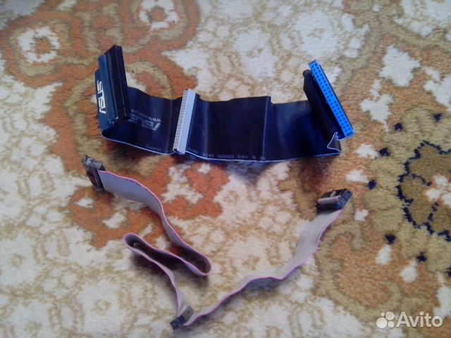 Планки USB 2.0, COM-порт, Шлейфы IDE, Кабели