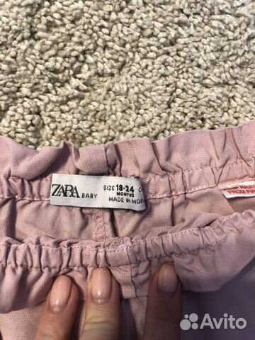 Брюки летние Zara 1,5-2 года