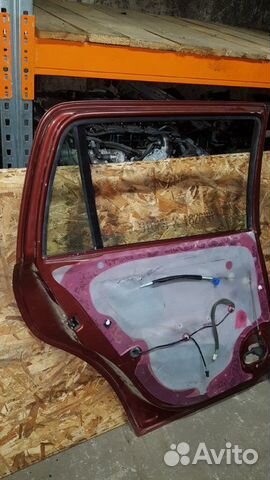 Дверь задняя левая Opel Astra G универсал