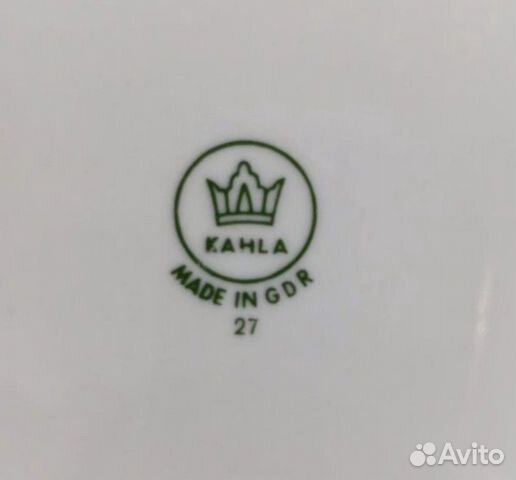 Столовый сервиз 6 персон 30 шт гдр Kahla GDR