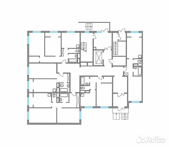 1-к квартира, 37.4 м², 1/8 эт. 1-к квартира, 37.4 м², 1/8 эт.