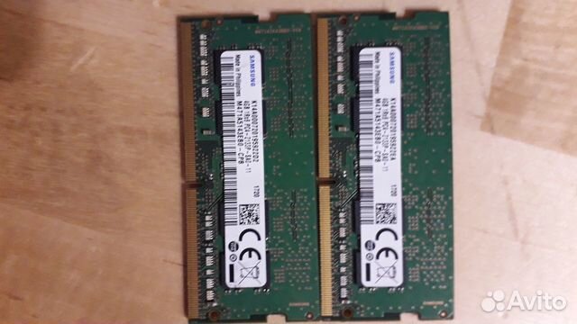DDR4 2x4gb so-dimm SAMSUNG(возможен обмен) DDR4 2x4gb so-dimm SAMSUNG(возможен обмен)