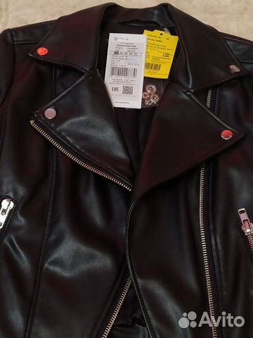 Стильная новая косуха из кожи Стильная новая косуха из кожи