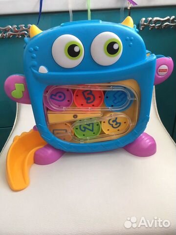 Развивающая игрушка Голодный монстрик от Fisher Pr Развивающая игрушка Голодный монстрик от Fisher Pr