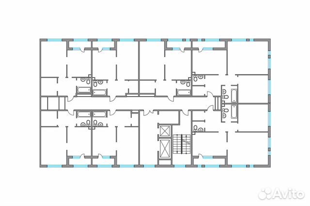 1-к квартира, 37 м², 2/24 эт. 1-к квартира, 37 м², 2/24 эт.