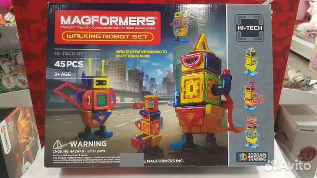 magformers walking robot set