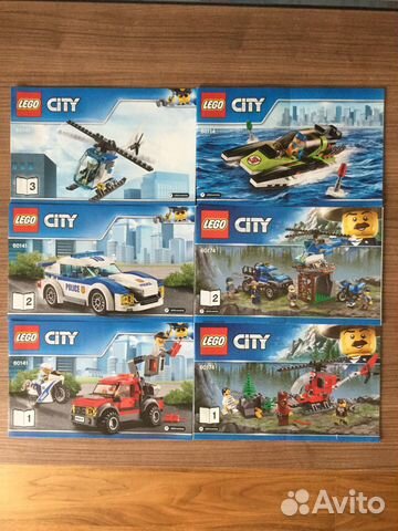 Инструкции оригинальные к конструкторам Лего Lego