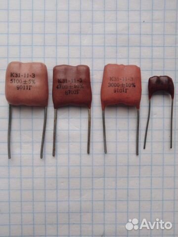 Конденсаторы ссг,к31,к50,к52, ксо,фт,кд,клс,кт-1