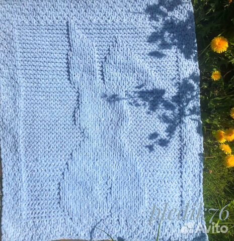 Плюшевый плед в коляску