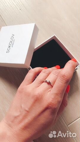 Помолвочное кольцо Sokolov jewelry