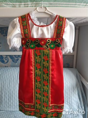 Детский русско-народный сарафан Детский русско-народный сарафан