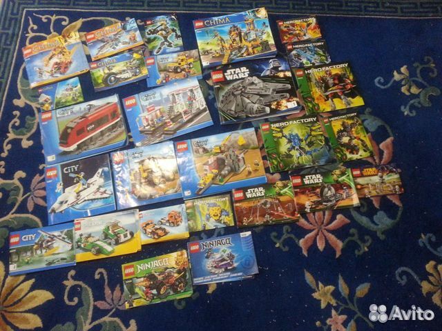 Коллекция конструкторов lego. В количестве 27-и шт