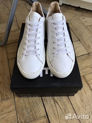 Белые кеды/кроссовки Nicce London