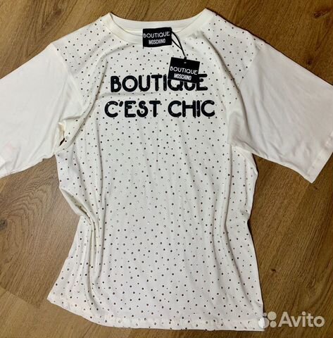 Moschino Boutique футболка оверсайз Moschino Boutique футболка оверсайз