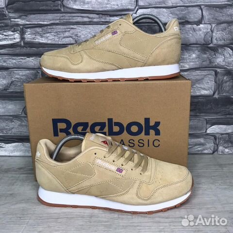 Кроссовки Reebok classic бежевые Кроссовки Reebok classic бежевые