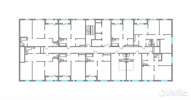 3-к квартира, 78.8 м², 9/21 эт.
