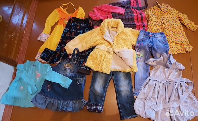 Вещи на девочку пакетом