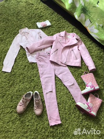 Комплект одежды для девочки в розовом цвете Комплект одежды для девочки в розовом цвете