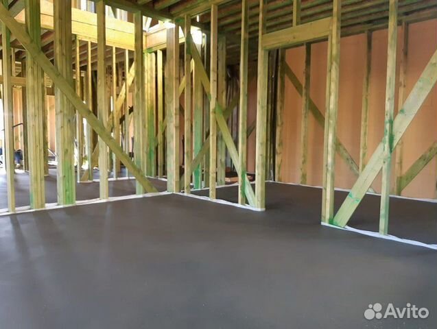 Профессиональная полусухая стяжка пола Профессиональная полусухая стяжка пола