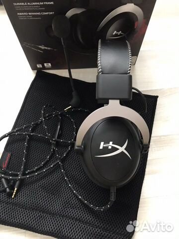 Наушники Hyperx cloud silver