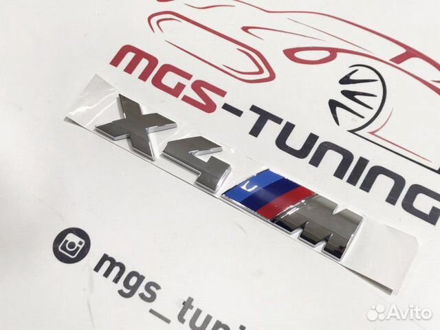 Шильдик X4M Chrome на Bmw X4 Шильдик X4M Chrome на Bmw X4