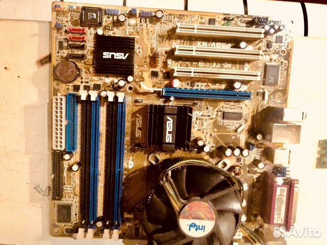 Материнская плата asus P5GV-MX Материнская плата asus P5GV-MX