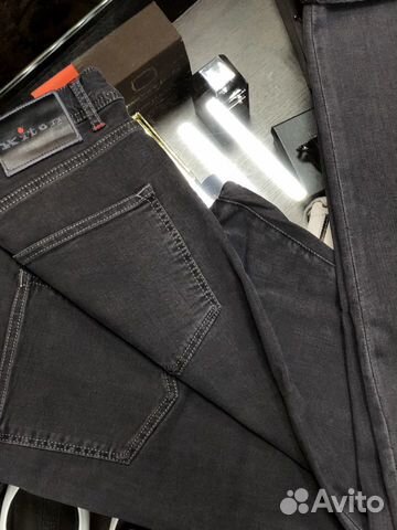 Kiton мужские джинсы серые 573 Kiton мужские джинсы серые 573