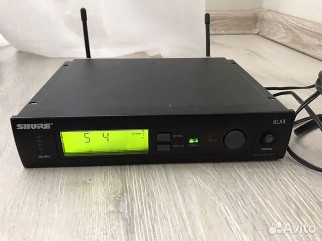 Shure SLX24E / SM58
