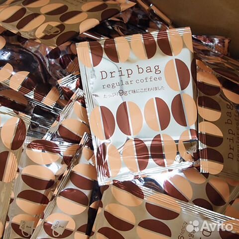 Натуральный кофе Drip Bag, Япония, 9 гр Натуральный кофе Drip Bag, Япония, 9 гр