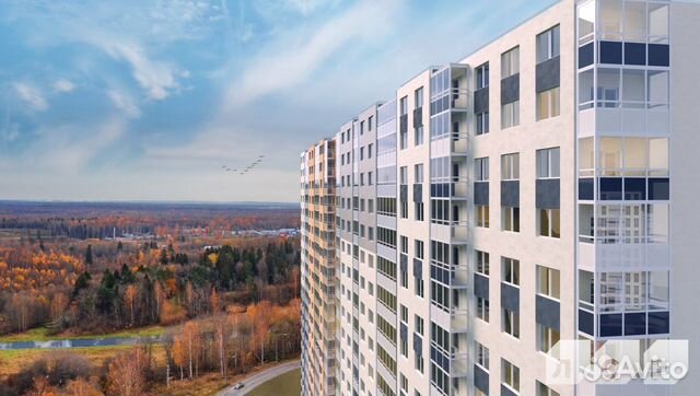 2-к квартира, 50.3 м², 20/25 эт.