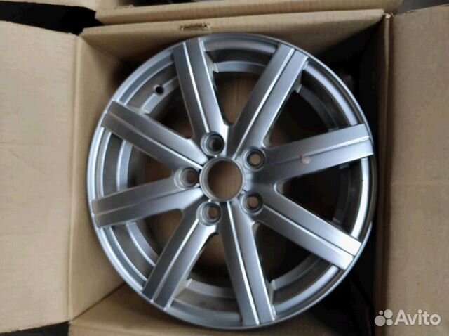 Диски новые литые R14 LU на Volkswagen