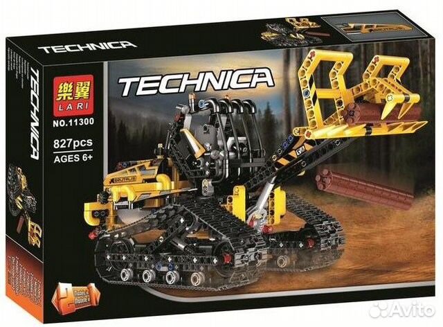 Конструктор 2 в 1 - Гусеничный погрузчик и самосва