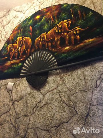 Веер настенный