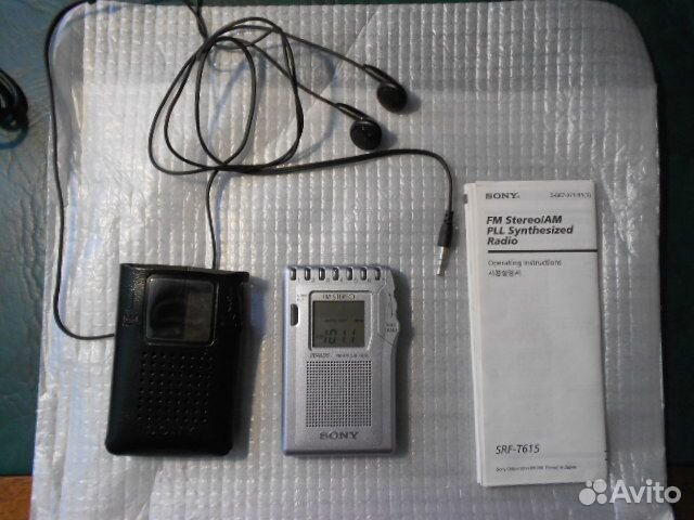 Радиоприемник sony SRF-T615