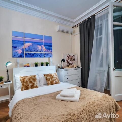 

2-к. квартира, 60 м², 3 кровати