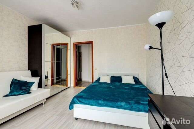 

1-к. квартира, 40 м², 2 кровати