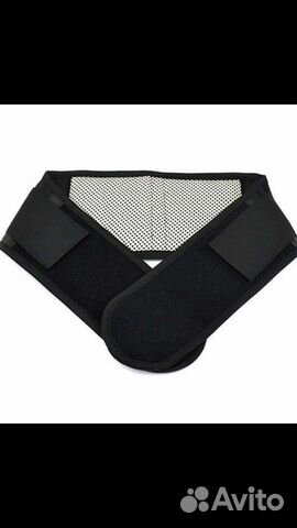 Пояс турмалиновый, регулируемый для поддержки спин