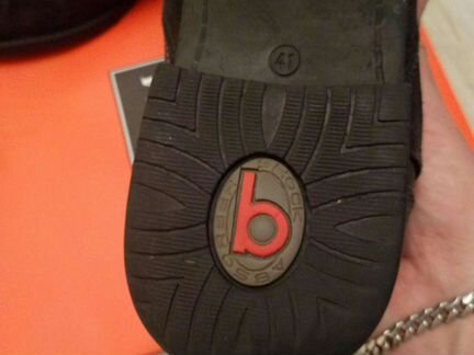 Bugatti ботинки из натуральной замши