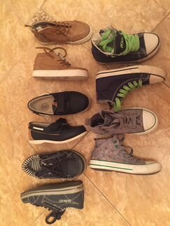 Обувь детская кеды мокасины слипоны тапки 27