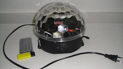 Диско шар Magic Ball Light MP3 с USB-флешкой
