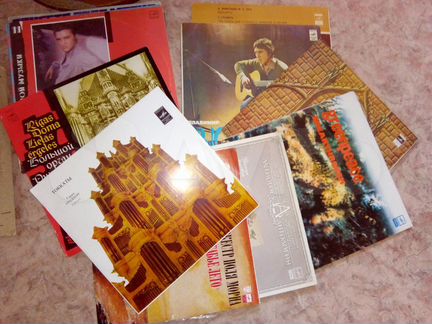 Пластинки СССР 